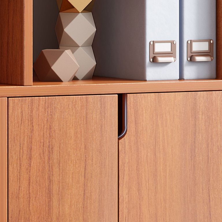 Floor Standard Bookshelf with Drawer Living Room Wooden Bookcase Rack Shelf