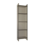 Vertical Acrylic Standard Bookshelf Closed Back Glam Bookshelf for Living Room Clearhalo 'Bookcases' 'furn' 'furn_bookcases' 'Furniture' 'furniture_bookcases' 'kitchen' 'kitchen_bookcases' 'Living Room Furniture' 'Office Furniture' 1200x1200_4050e886-fa00-4e4e-b82f-c724c6453de4