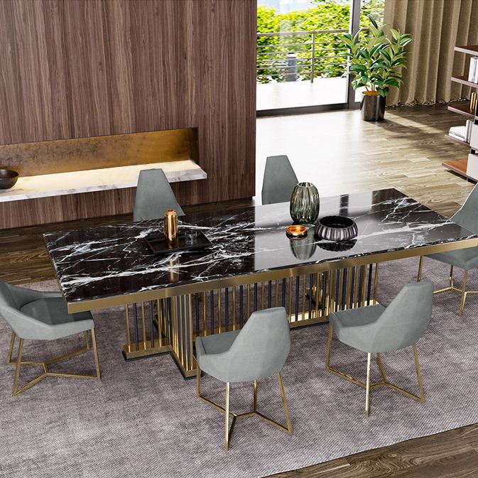 グラムキッチンダイニングチェアフェイクレザーサイドチェア金属脚