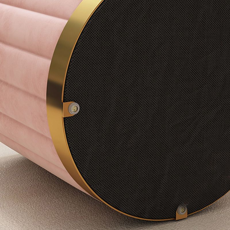 Velvet Ottoman Whole Colored Cylinder Shape Fade Resistant Ottoman with Storage Clearhalo 'furn' 'furn_ottomans_poufs' 'Furniture' 'Living Room Furniture' 'Ottomans & Poufs' 'ottomans_poufs' 1200x1200_4053f9a9-a5a6-44c3-81d7-14e841f6f29d