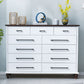 5/7/8 laden Witte houten opbergkast moderne stijl opbergkast dressoir