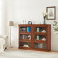 Wooden Closed Back Standard Bookcase Contemporary Cabinet Included Bookshelf Clearhalo 'Bookcases' 'furn' 'furn_bookcases' 'Furniture' 'furniture_bookcases' 'Office Furniture' 1200x1200_405638f1-c4e5-4c3e-a4fa-d24c22501826