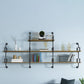 9.87"W Bookshelf Contemporary Style Wall Mounted Bookcase for Home Study Room