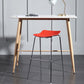 Modern Living Room Rectangle Wooden Trestle Bar Dining Table