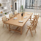 Rectangle Industrial Dining Room Table Pine Solid Wood Table with Trestle Base Clearhalo ' dining_table' 'Dining Tables & Seating' 'Dining Tables' 'furn' 'furn_dining_table' 'Furniture' 'furniture_dining_table' 'Kitchen & Dining Furniture' 'kitchen&dining_furn' 'kitchen' 'kitchen_dining_table' 1200x1200_4058fef3-3dca-4fb5-b7c8-0bbc382dd7f3