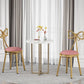 Scandinavian Style Upholstered Armless Dining Chair Open Back Dining Single Chair Clearhalo ' kitchen&dining_furn' 'Dining Chairs' 'Dining Tables & Seating' 'dining_chair' 'furn' 'furn_dining_chair' 'Furniture' 'furniture_dining_chair' 'Kitchen & Dining Furniture' 'kitchen' 1200x1200_405c16cb-bfba-43e2-a279-ebb4d2f211da