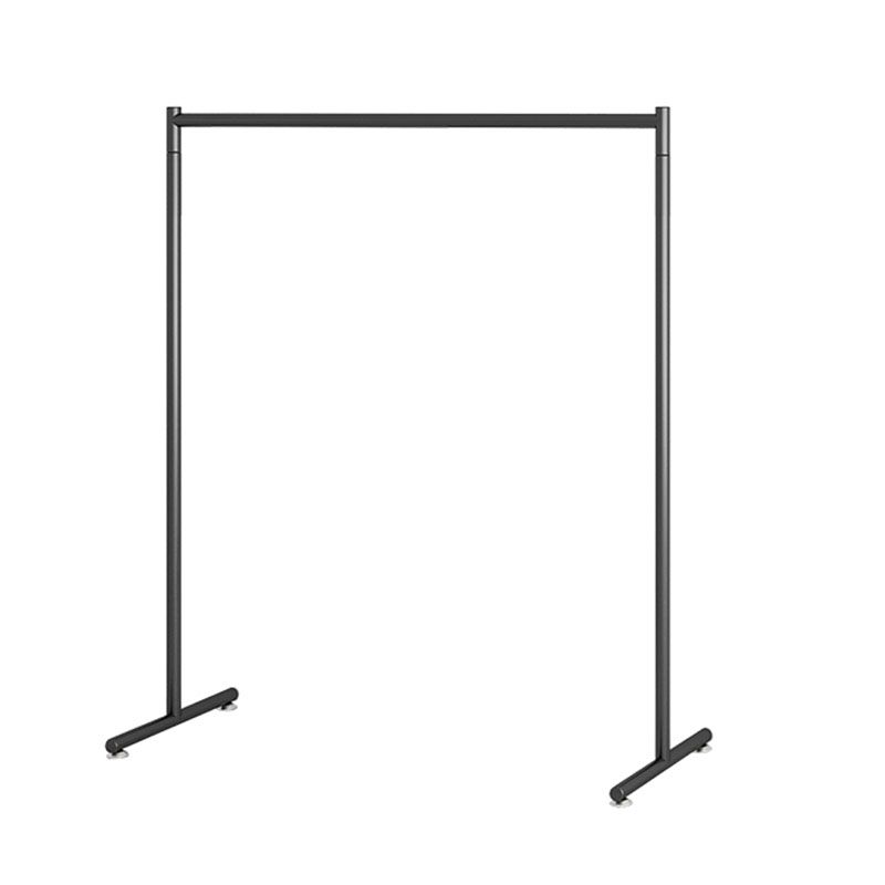 Zeitgenössischer Kleiderregal Hängende Schiene Metallrahmen Eingangsmantelbügel