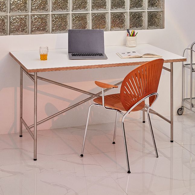 Modern Wood Rectangle Dining Table Standard Kitchen Dining Table with 4 Legs Clearhalo ' dining_table' 'Dining Tables & Seating' 'Dining Tables' 'furn' 'furn_dining_table' 'Furniture' 'furniture_dining_table' 'Kitchen & Dining Furniture' 'kitchen&dining_furn' 'kitchen' 'kitchen_dining_table' 1200x1200_405ff327-8141-4cf0-b576-f5047eecdb70