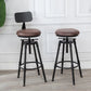 Contemporary Style Adjustable Bar-stool Round Counter Bar Stool for Kitchen