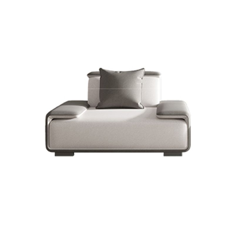 29.52"H Faux Leather Stain Resistant Pillow Top Arm Sofa for Living Room Clearhalo 'furn' 'furn_sofas' 'Furniture' 'furniture_sofas' 'kitchen' 'kitchen_sofas' 'Living Room Furniture' 'Sofa' 'sofas' 1200x1200_406039c5-bc05-4188-b8ef-b775cbde343a