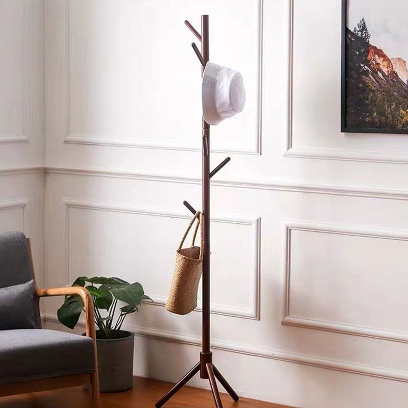 Houten vrij staande kaprek 66.14 "H Entry Hall Tree voor gang