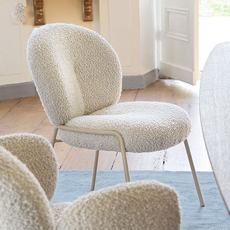 Silla de comedor tapizada contemporánea Silla Parsons de comedor