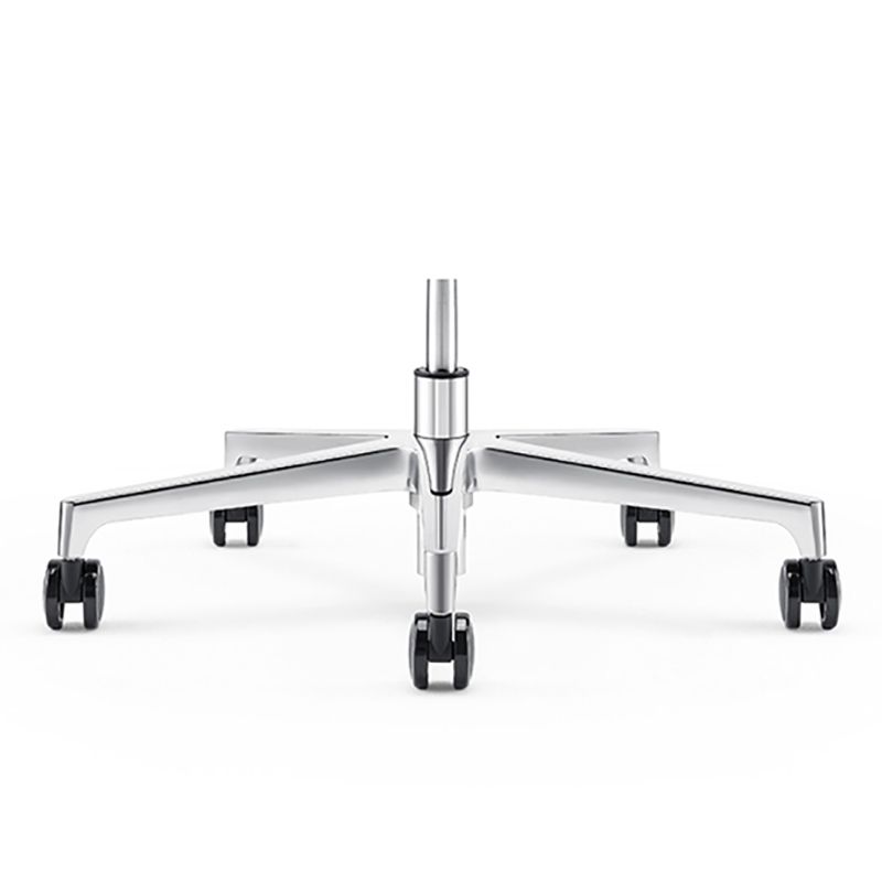 Vaste wapens leerstoel Modern geen pijnlijke ergonomische bureaustoelstoel met wielen