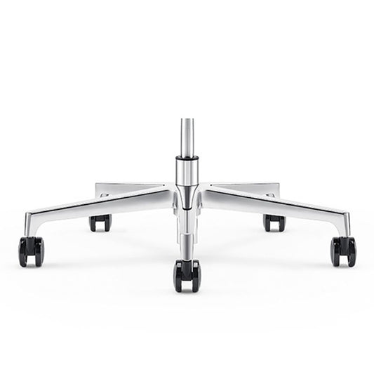 Silla de escritorio de cuero de brazos fijos modernos sin angustia silla de oficina ergonómica con ruedas