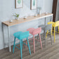 Indoor Wood Counter Wine Table Rectangle Natural and White Bar Height Pub Table Clearhalo 'Bar Furniture' 'Bar Tables' 'bar_tables' 'furn' 'furn_bar_tables' 'Furniture' 'Kitchen & Dining Furniture' 1200x1200_4063e8f0-a84b-4186-82fa-7e151d82903d