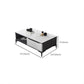 4 Legs Cocktail Table Rectangle Stone Single Coffee Table with Drawer Clearhalo 'Coffee & Accent Tables' 'Coffee Tables' 'coffee_tables' 'furn' 'furn_coffee_tables' 'Furniture' 'Living Room Furniture' 1200x1200_406562e6-a853-4bc8-9ba4-32378d6f871f