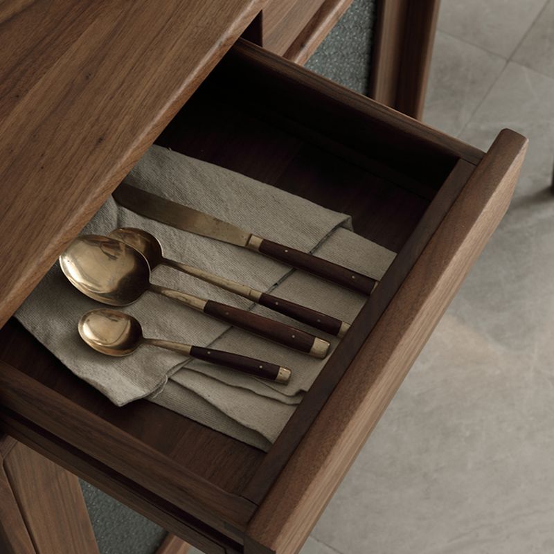 Pine Solid Wood Buffet Server with Drawers Modern Dining Server Clearhalo 'buffet_sideboard' 'Buffets & Sideboards' 'furn' 'furn_buffet_sideboard' 'Furniture' 'Kitchen & Dining Furniture' 1200x1200_40661554-133c-49cc-8b8c-5c981e81c554