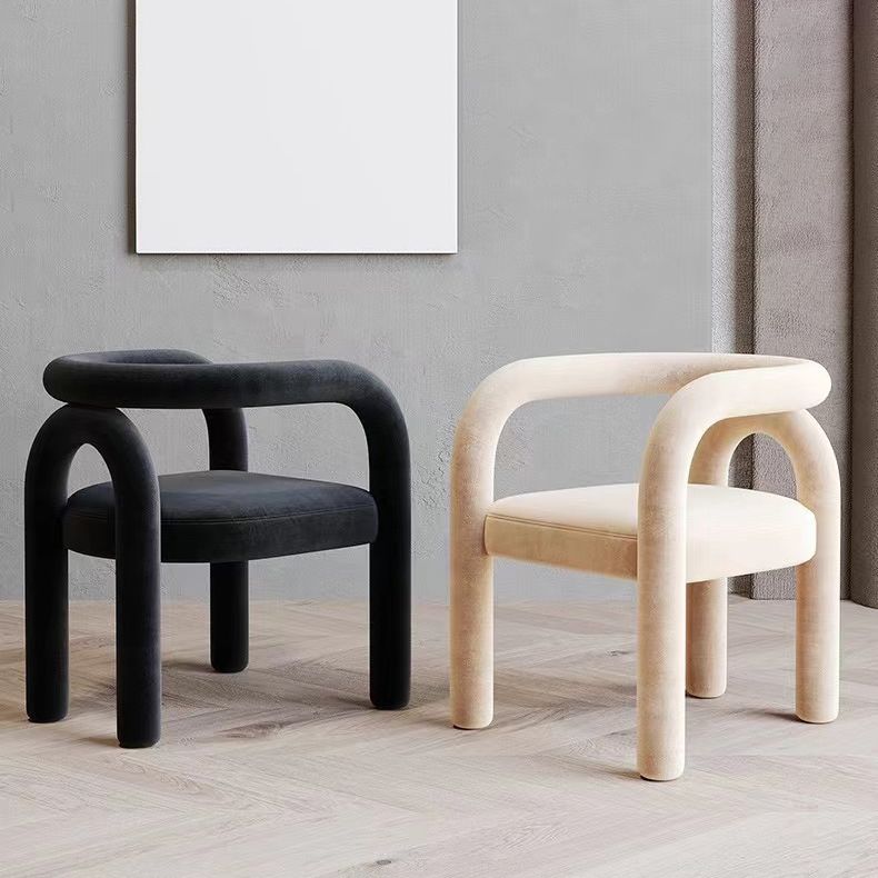 Sedia da pranzo a goccia per sala da pranzo in stile contemporaneo