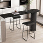 Faux Leather Armless Dining Stools Contemporary Bar Stools with Metal Base Clearhalo 'Bar Furniture' 'Bar Stools' 'bar_stools' 'furn' 'furn_bar_stools' 'Furniture' 'Kitchen & Dining Furniture' 1200x1200_4069ec11-bcf9-4cf5-b84a-fcb59e139489