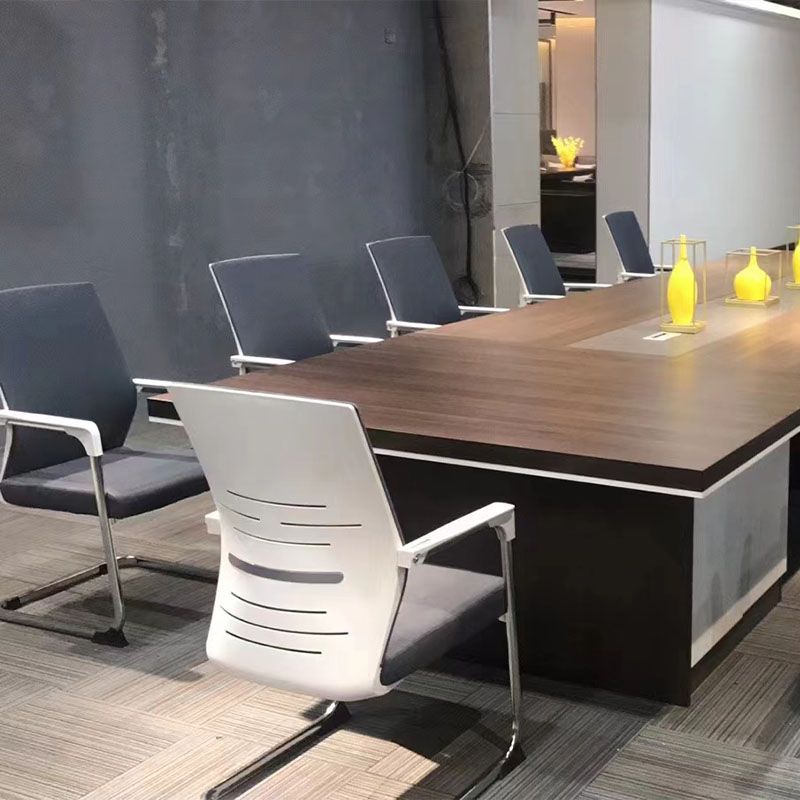 Chaise de bureau à bras fixes moderne