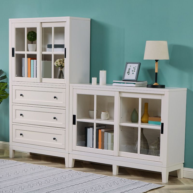 Solid Wood Dining Server Contemporary Buffet Server voor eetkamer