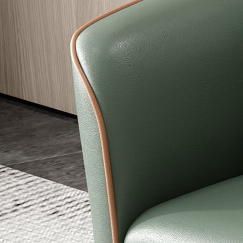 25.98 "幅のタキシードアームソファ染色耐性ソファ2枕付き