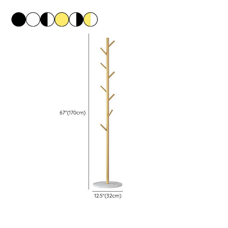 Prachtige Hall Tree vrijstaand metalen kaprek met jashaken