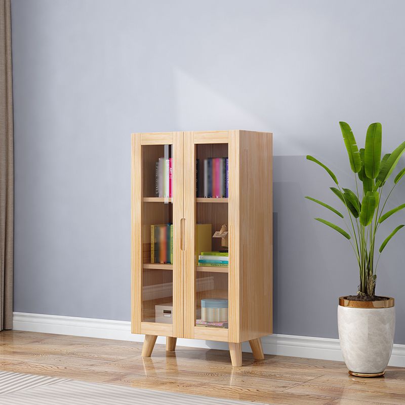 Modern Manufactured Wood Standard Bookcase Natural Vertical Bookcase Clearhalo 'Bookcases' 'furn' 'furn_bookcases' 'Furniture' 'furniture_bookcases' 'kitchen' 'kitchen_bookcases' 'Living Room Furniture' 'Office Furniture' 1200x1200_4070496f-abd4-495a-8466-04cccc369d92
