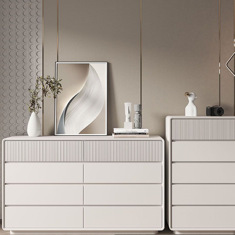 Modernismo tocador doble horizontal de madera con cajones 5/6/8 para el hogar