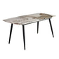 Metal Modern Rectangular Dining Table Sintered Stone Table for Dining Room and Kitchen Clearhalo ' dining_table' 'Dining Tables & Seating' 'Dining Tables' 'furn' 'furn_dining_table' 'Furniture' 'furniture_dining_table' 'Kitchen & Dining Furniture' 'kitchen&dining_furn' 'kitchen' 'kitchen_dining_table' 1200x1200_407222b5-6d33-406b-91a6-cc9eaac83aa4