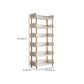 Scandinavische standaard boekenplank Open Back Engineered Wood Bookcast