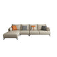 131.88" L x 66.92" W x 33.46" H Genuine Leather Sofa Pillow Top Arm Sectional Clearhalo 'furn' 'furn_sectionals' 'Furniture' 'furniture_sectionals' 'Living Room Furniture' 'Sectionals' 1200x1200_4077b44e-4e3b-410f-8c3d-149eb414790a