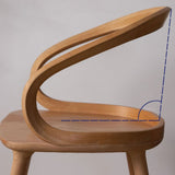 Scandinavian Style Wood Side Dining Chairs Open Back Side Chair Clearhalo 'Dining Chairs' 'Dining Tables & Seating' 'dining_chair' 'Furniture' 'furniture_dining_chair' 'Kitchen & Dining Furniture' 1200x1200_407c0ba5-c8eb-400d-a72b-387d09db8a00