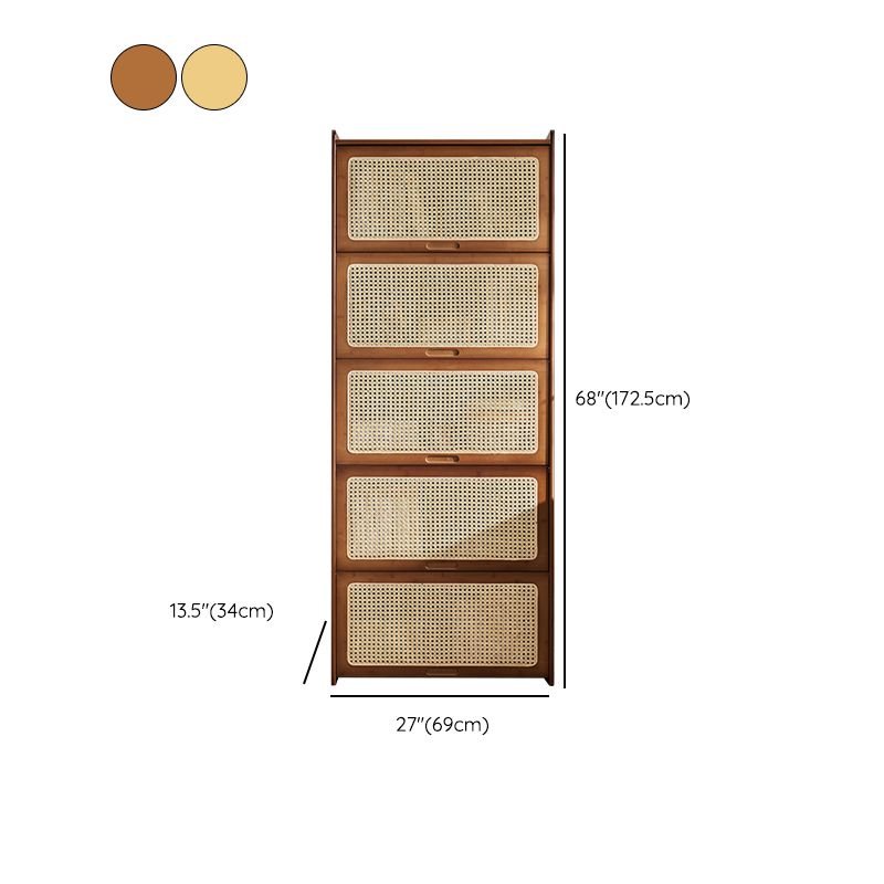 Minimalistic Solid Wood Accent Cabinet Rectangle Storage Cabinet Clearhalo 'Cabinets & Chests' 'cabinets_chests' 'furn' 'furn_cabinets_chests' 'Furniture' 'Living Room Furniture' 1200x1200_407cb81f-1dbf-49cf-af00-27228e4b65eb