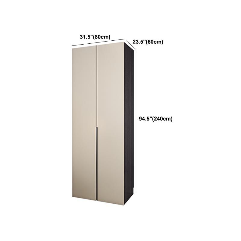 Armario blanco de madera fabricada gabinete de almacenamiento moderno para dormitorio