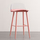 Modern Armless Backrest Counter Stool Iron Kitchen Bar Stool with Acrylic Seat and Pedal Clearhalo 'Bar Furniture' 'Bar Stools' 'bar_stools' 'furn' 'furn_bar_stools' 'Furniture' 'furniture_bar_stools' 'Kitchen & Dining Furniture' 1200x1200_407d8339-e6e8-4e35-9f1f-d48e073f3afe