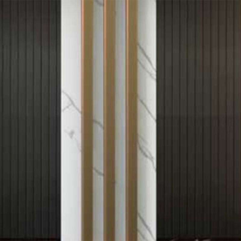 Tavolo accento glam console dorata con pietra rettangolo per sala