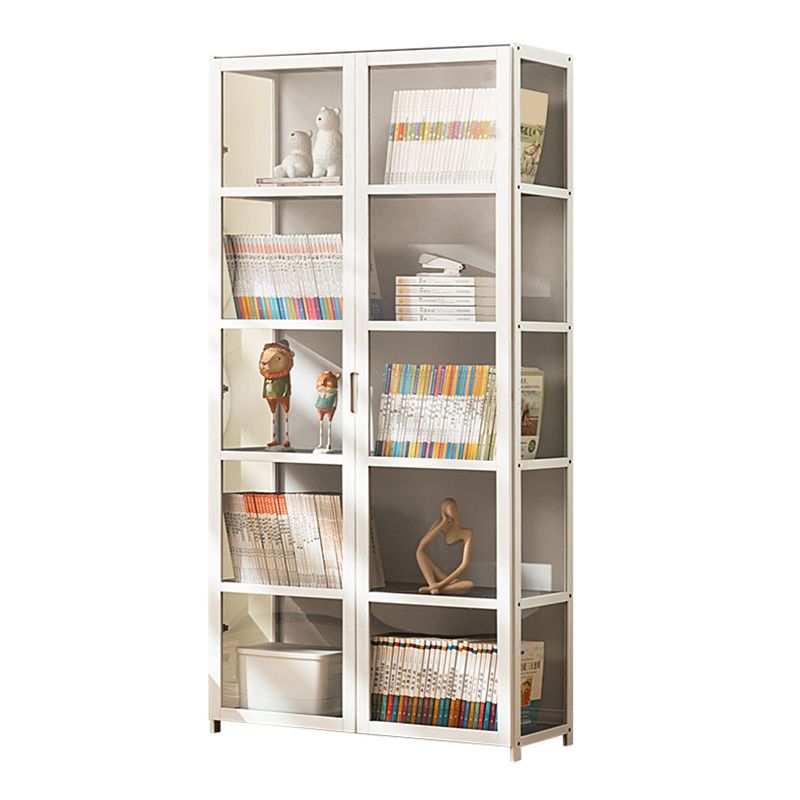 White Lacquered Modern Storage Cabinet,Rectangle Standard Cabinet Clearhalo 'Cabinets & Chests' 'cabinets_chests' 'furn' 'furn_cabinets_chests' 'Furniture' 'Living Room Furniture' 1200x1200_40811d77-f70f-4ced-960e-af61799f4029