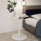Modern Round Nightstand Metal Accent Table Nightstand for Bedroom