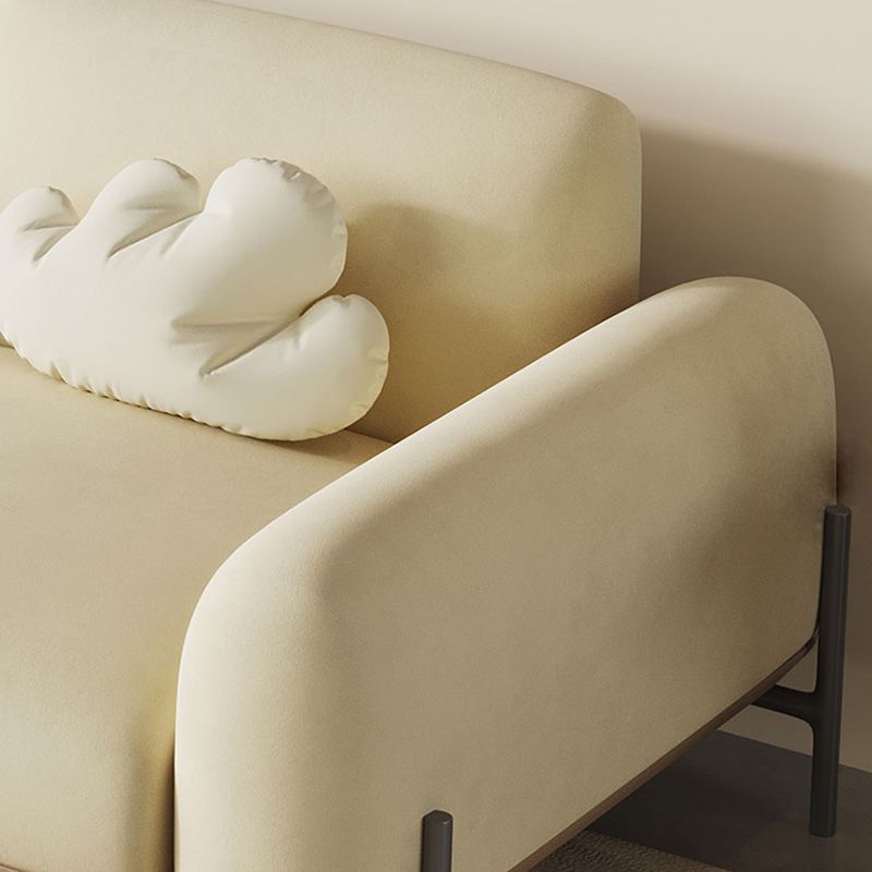 STANDE CONTEMPOURARY FUNX PELLE / VELVET SOFA DI SOTTO IN BEIGE