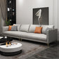 Contemporary Light Gray Cushion Back Settee Living Room Square Arm Sofa Clearhalo 'furn' 'furn_sofas' 'Furniture' 'furniture_sofas' 'Living Room Furniture' 'Sofa' 'sofas' 1200x1200_4085f937-07d3-46bb-82ca-ad2a6171d8f0