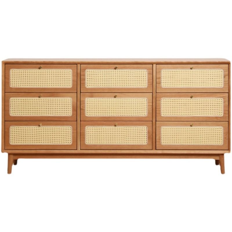 Contemporary Chest Rectangle Pine with Drawer Knobs Straight Legs Accent Chest Clearhalo 'Cabinets & Chests' 'cabinets_chests' 'furn' 'furn_cabinets_chests' 'Furniture' 'Living Room Furniture' 1200x1200_4086ba57-db5a-4df2-9d3e-fb9e87d220b0