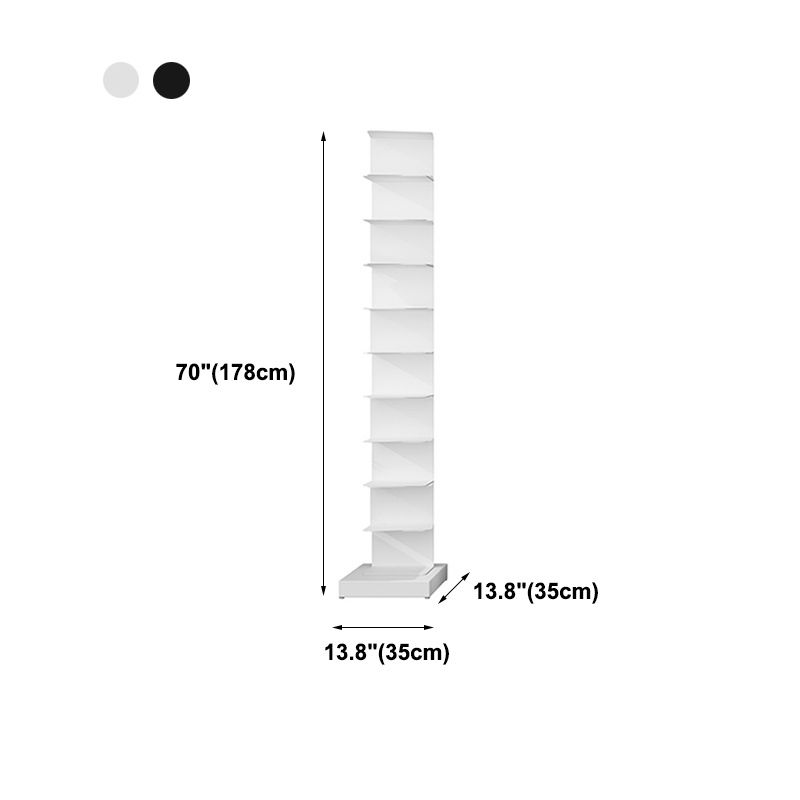 Moderne stijl boekenkast metaal gesloten terug boekenplank voor thuiskantoor
