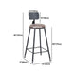 Industrial 1/3/4/5 Pieces Bar Table Set Square Pine Wood Counter Table with High Stools Clearhalo 'Bar Furniture' 'furn' 'furn_home_bar_bar_sets' 'Furniture' 'Home Bars & Bar Sets' 'home_bar_bar_sets' 'Kitchen & Dining Furniture' 1200x1200_40872e73-d0f3-4777-90bb-d416fa3be141