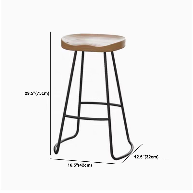 Luxury Rectangle Solid Wood Bar Table Set 1/4/6 Pieces Counter Table with Backless Stools Clearhalo 'Bar Furniture' 'furn' 'furn_home_bar_bar_sets' 'Furniture' 'Home Bars & Bar Sets' 'home_bar_bar_sets' 'Kitchen & Dining Furniture' 1200x1200_408bcffb-7d18-4a17-8bec-f2f73e7e1dc1