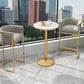Artificial Marble Bar Table 42-inch Height Metal Base Bistro Table for Living Room Clearhalo 'Bar Furniture' 'Bar Tables' 'bar_tables' 'furn' 'furn_bar_tables' 'Furniture' 'furniture_bar_tables' 'Kitchen & Dining Furniture' 1200x1200_40932341-e14c-4ed0-b6f1-9fdc149f87da
