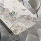 Modern Sintered Stone Top Dining Set Rectangle 1/2/3/4/5/7 Pieces Dining Table Set Clearhalo 'Dining Room Sets' 'Dining Tables & Seating' 'dining_room_set' 'furn' 'furn_dining_room_set' 'Furniture' 'Kitchen & Dining Furniture' 1200x1200_40948c0a-7b5c-4bec-a320-9e27c8f415ad
