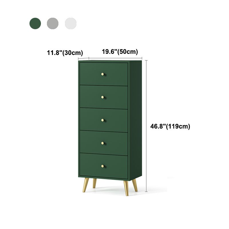 Cómoda de madera de ingeniero de estilo moderno, cómoda para lencería de dormitorio con cajón