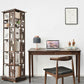 Mid Century Modern Open Storage Bookcase with Shelves for Home Office Clearhalo 'Bookcases' 'furn' 'furn_bookcases' 'Furniture' 'Office Furniture' 1200x1200_409b338f-a18e-49c2-8349-caefe8e27b6a
