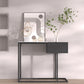 12 inch Wide Modern Accent Table Rectangle Shape Console Table for Hall